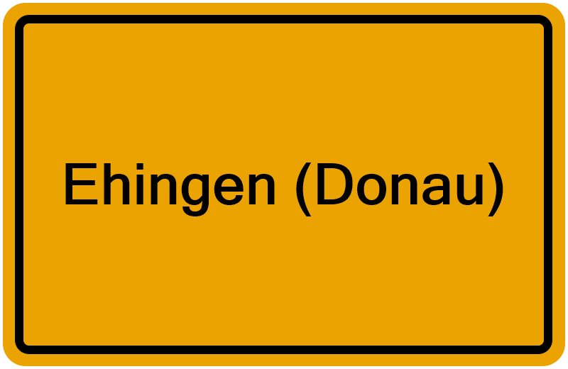 Handelsregisterauszug Ehingen (Donau)